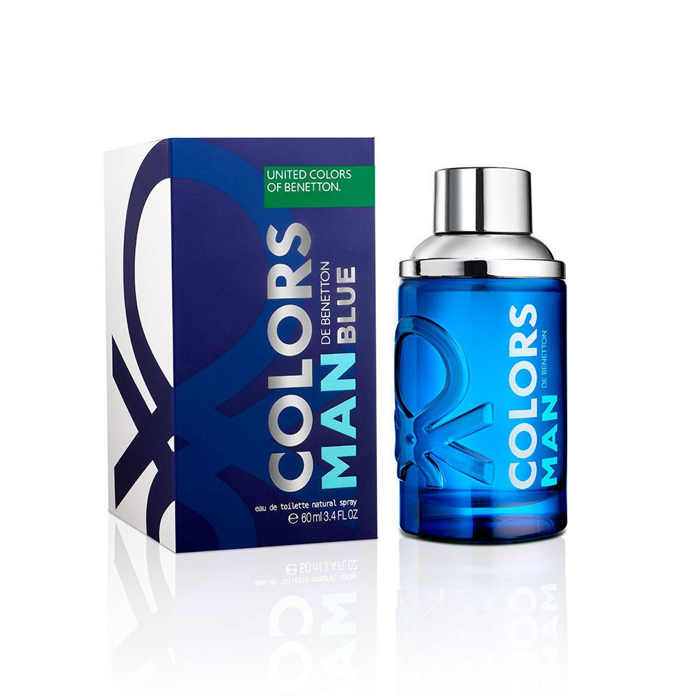 Benetton Colors Blue EDT 100 Ml Hombre