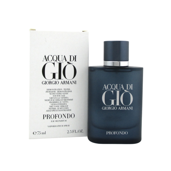 Giorgio Armani Acqua Di Gio Profondo EDP 75ML Hombre Tester Lodoro Perfumes 