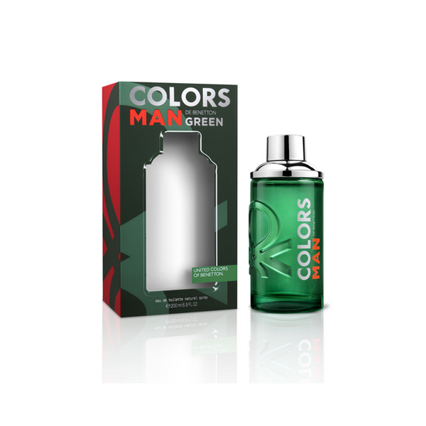 Benetton Colors Man Green EDT 200 ML Hombre Lodoro Perfumes