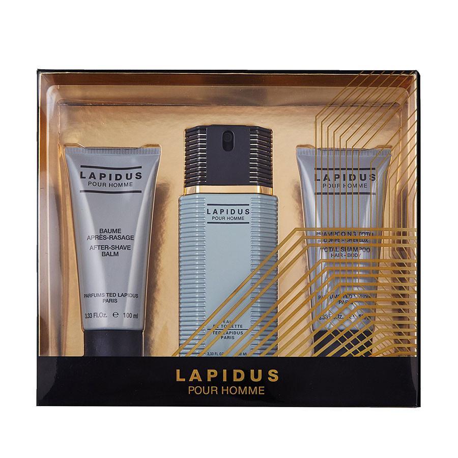 TED LAPIDUS ESTUCHE EDT 100 ML 3 PZS HOMBRE