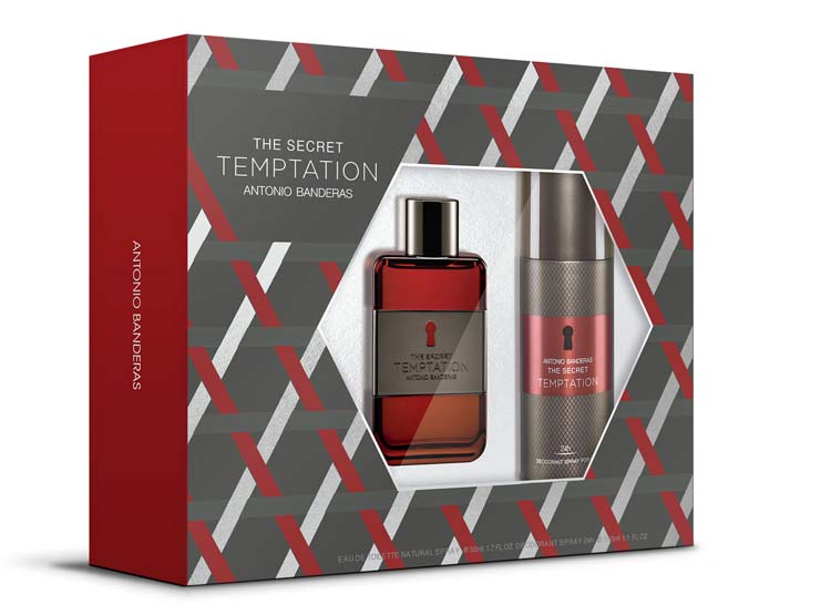 The Secret Temptation Antonio Banderas Estuche 2 Pcs EDT 50 ML + 150 ML Deo Hombre