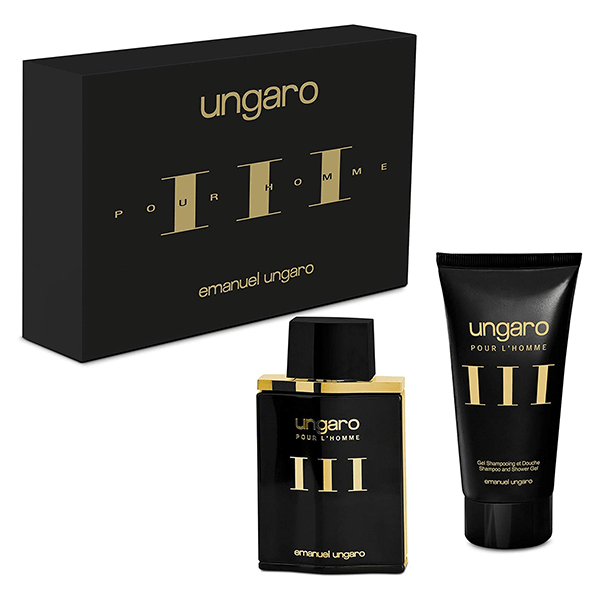 PERFUME UNGARO III BY EMANUEL UNGARO EDT 100ML + SHOWER GEL 100ML HOMBRE
