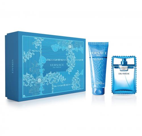 Eau Fraicheur Versace EDT Estuche 2 Pcs 100 Ml + 150 Ml Sg Hombre - Lodoro Perfumes