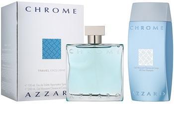 Perfume Original: PERFUME AZZARO CHROME ESTUCHE EDT 100 ML + GEL DUCHA 200 ML 2 PZS HOMBRE