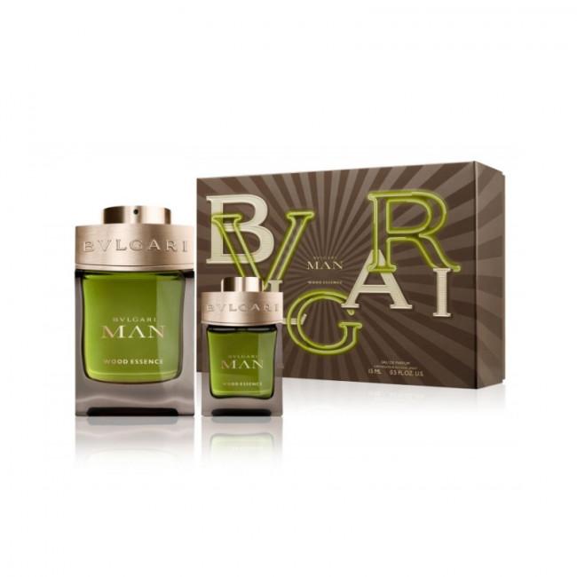 Bvlgari Wood Essence Estuche 2 PZS 100ML EDP + 15ML EDP - Lodoro Perfumes y Lentes
