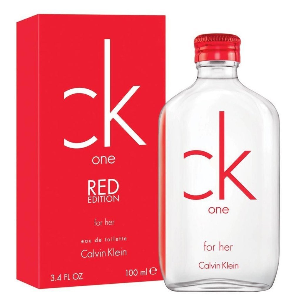 Perfume Original: PERFUME CK ONE RED BY CALVIN KLEIN EDT 100 ML MUJER
