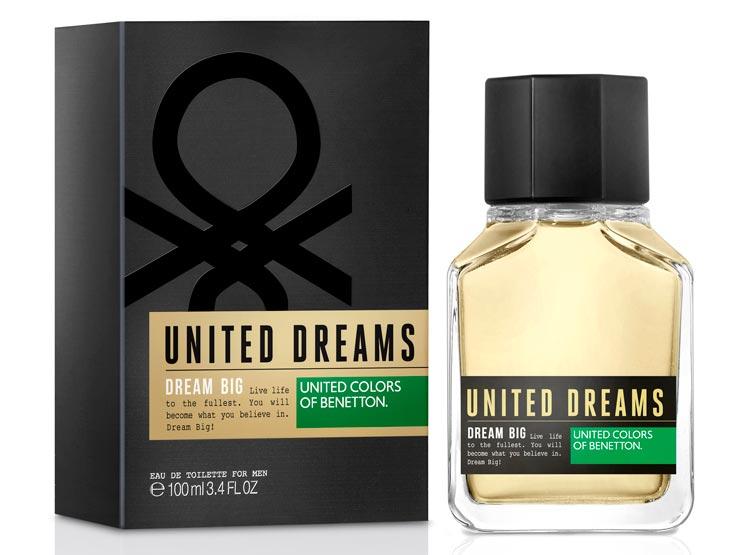 Perfume Original: PERFUME DREAM BIG BY UNITED COLORS OF BENETTON EDT 100 ML HOMBRE