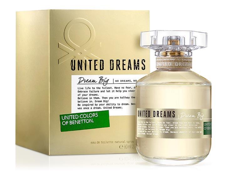 Perfume Original: PERFUME DREAM BIG BY UNITED COLORS OF BENETTON EDT 80 ML MUJER