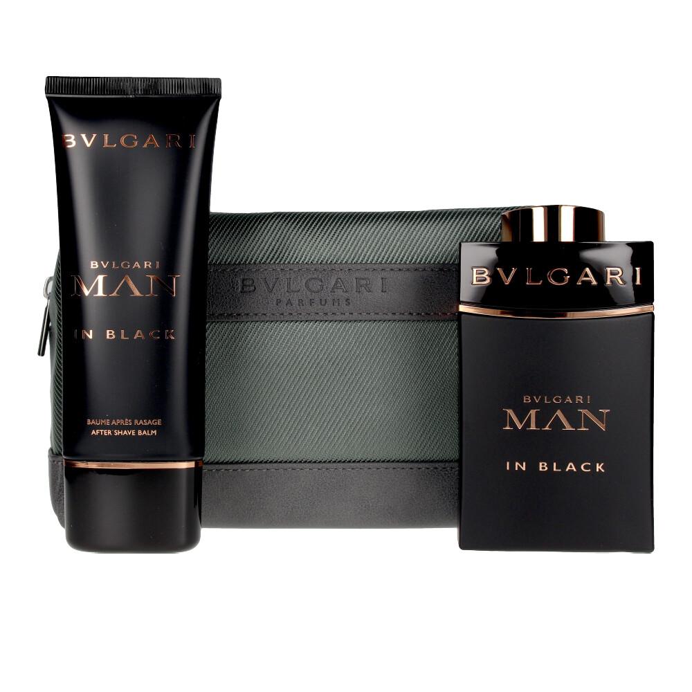Bvlgari Man In Black Estuche 3 PZS EDP 100ML + After Shave + Nesecer Hombre - Lodoro Perfumes y Lentes