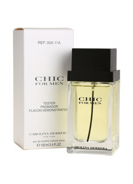 Chic Carolina Herrera EDT 100 Ml Hombre (Tester) - Lodoro Perfumes