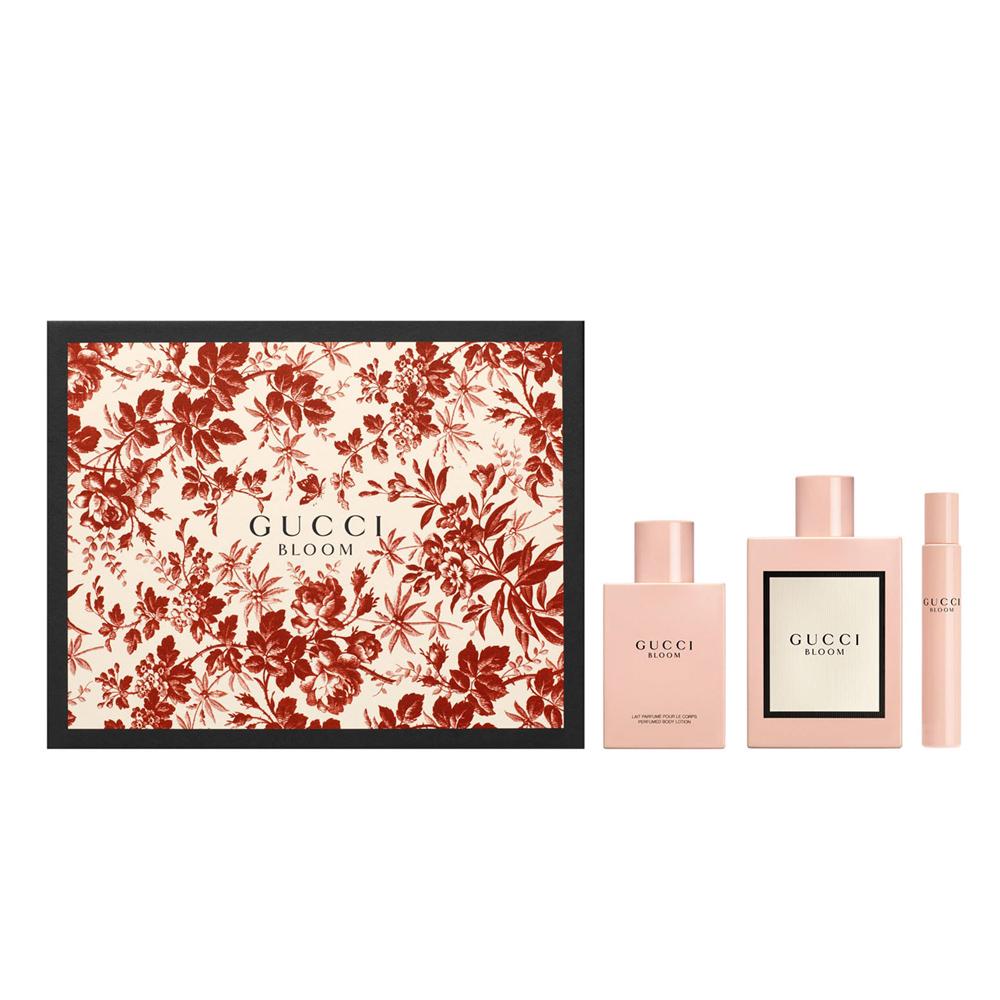 Gucci Gucci Bloom Set EDP 100ML + BL 100ML + Roller 7,4ML Mujer - Lodoro Perfumes y Lentes